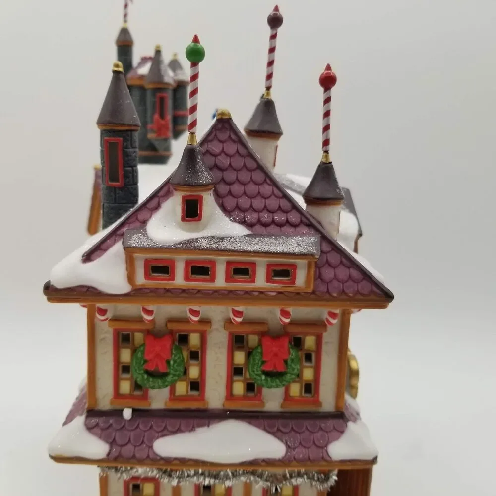 Department 56 Rudolph Santa’s Castle North Pole Series Lighted 56.56768 READ